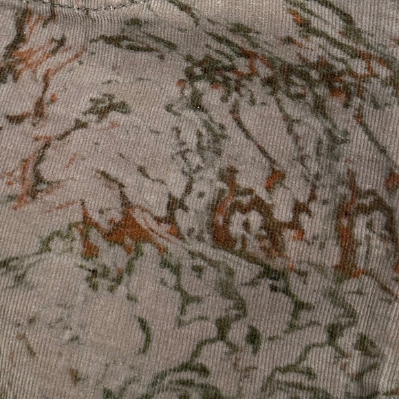 ISABEL MARANT ETOILE Grey Cords w/ Rust and Forest Green Pattern - Size 3 (US 8) - Picture 7 of 15